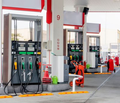 Surtidores gasolinera