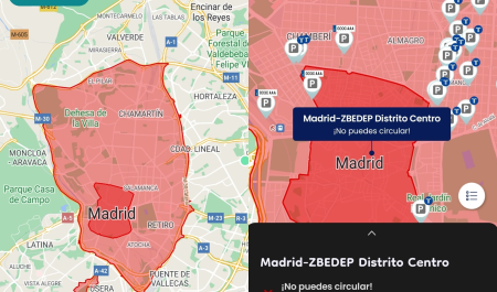 zona de bajas emisiones aplicaciones