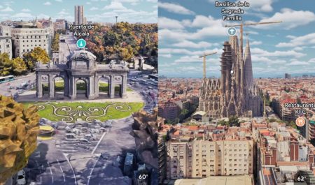 google maps vista inmersiva